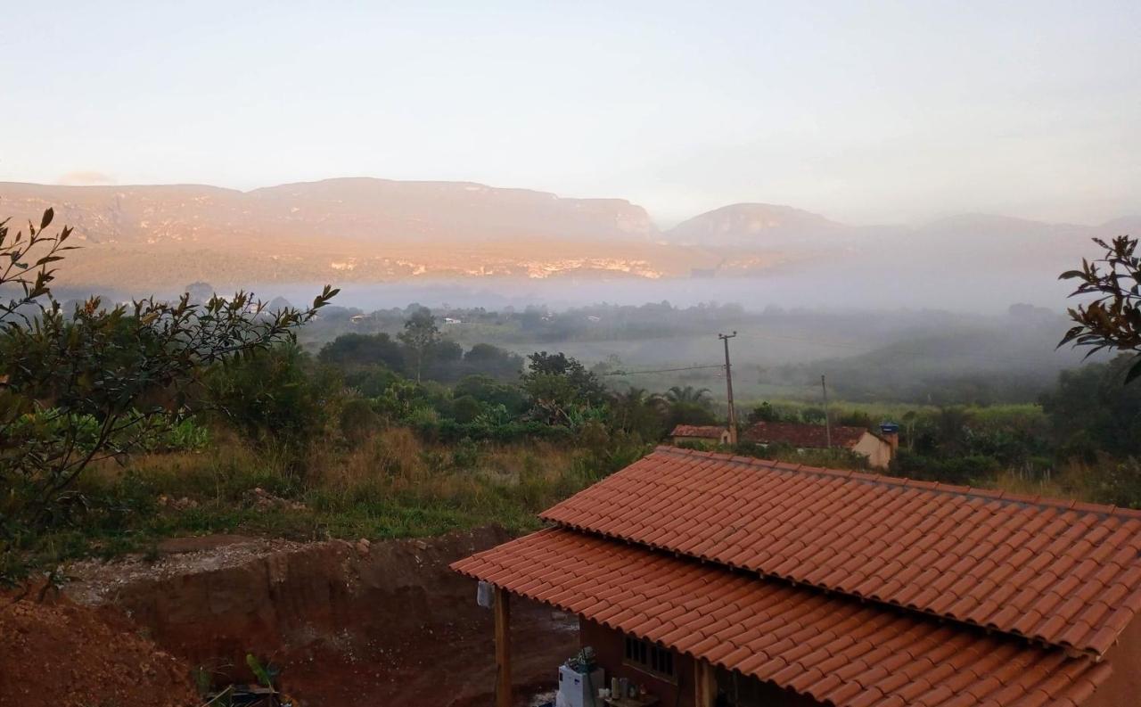 Vila Sincora - Chale Para 4 Pessoas Com Cozinha A 2 Km Da Portaria Da Cachoeira Do Buracao Villa Ibicoara Ngoại thất bức ảnh