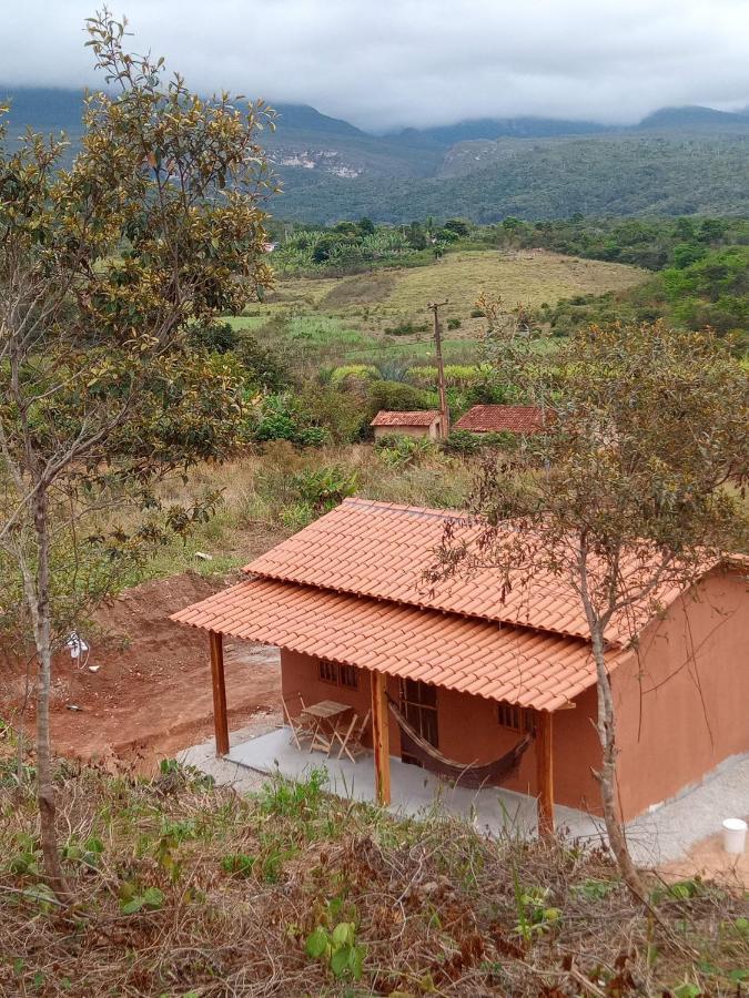 Vila Sincora - Chale Para 4 Pessoas Com Cozinha A 2 Km Da Portaria Da Cachoeira Do Buracao Villa Ibicoara Ngoại thất bức ảnh